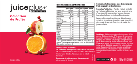 Obst-, Gemüse-, Beeren- & Omega+-Mischung Kapseln